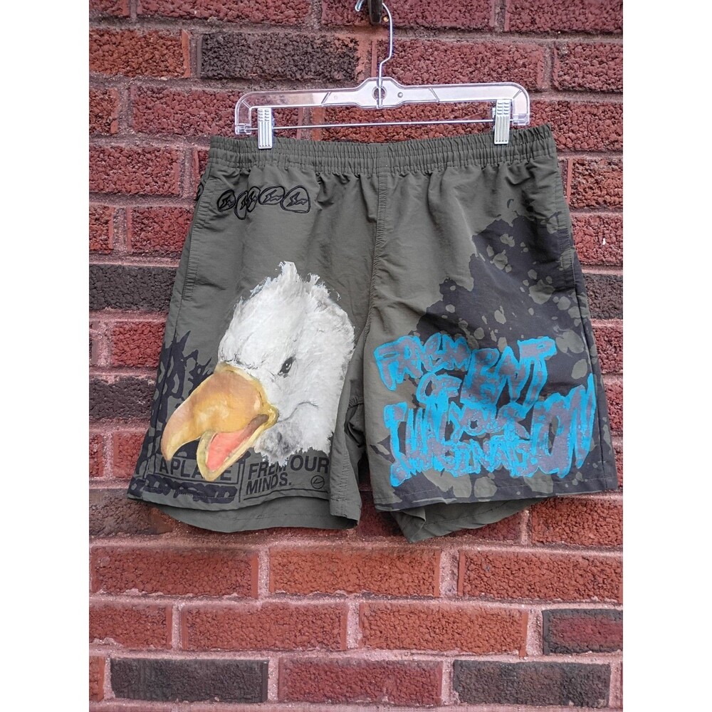 Travis Scott Cactus Jack For Fragment Imagination Shorts Olive Size Large Street